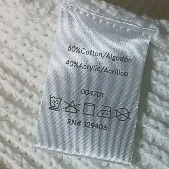 Lascana Venus women's sweater dress size med open knit slightly sheer - Picture 7 of 8